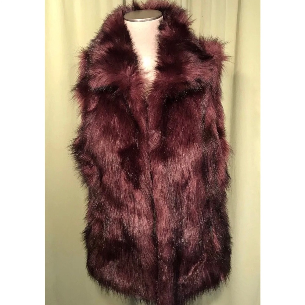 Calvin Klein Fur Vest